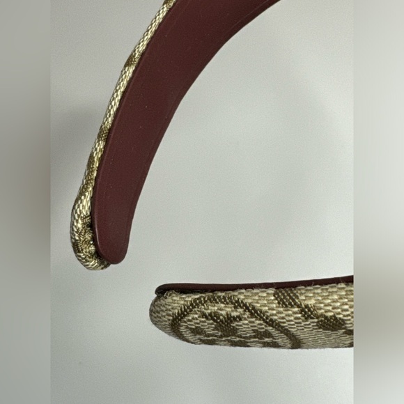 Tory Burch New T Monogram Canvas Headband Hazel - Picture 11 of 11